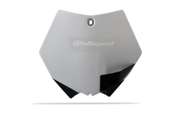 POLISPORT Front Number Plate White KTM 8664400007