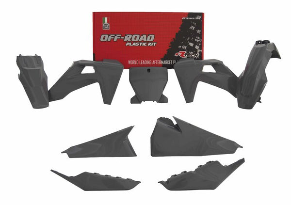 RACETECH Plastic Kit Quantum Grey Husqvarna R-KITHSQ-GR0-599