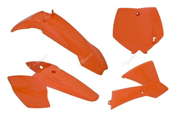 RACETECH Plastkit – OEM-färg Orange KTM SX65 R-KITKTM-AR0-506