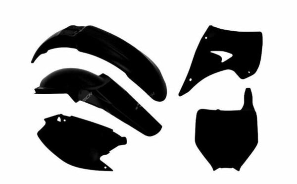 RACETECH Plastkit – Svart till Kawasaki KX125/250 R-KITKX0-NR0-503