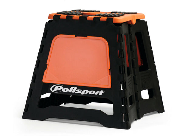 POLISPORT Foldable Bike Stand Orange/Black 8981500002