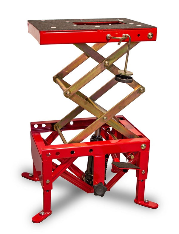 BIHR Hydraulic MX Lift Stand Red (wheels not included)ST-SMI2091-2T-RED