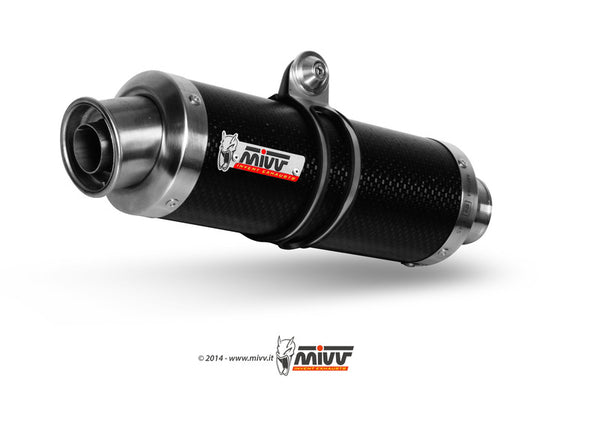 MIVV GP Carbon Slip-on Kawasaki Z800E 00.73.k.035.l2s
