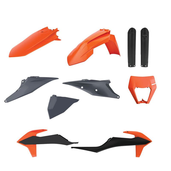 POLISPORT Plastic Kit OEM Color KTM 91040