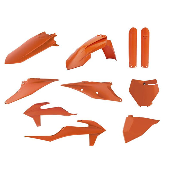 Police Port Plastic Kit Orange KTM 91072