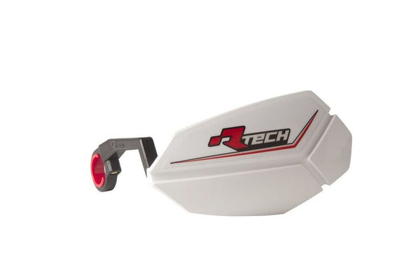RACETECH R20 Handguards - White E-Bike B-KITPMR20BN0