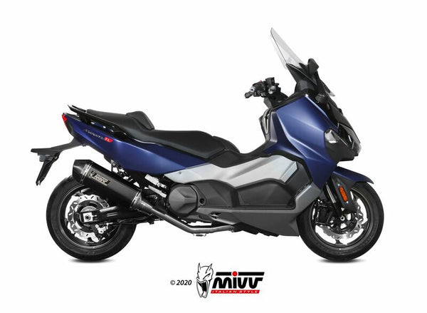 MIVV Speed Edge Full Exhaust System - SYM Maxsym 500 TL SY.002.LRB