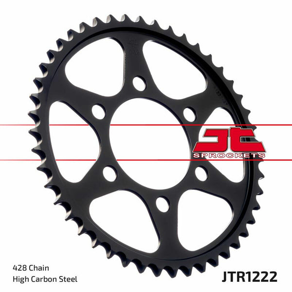 JT SPROCKETS Steel Standard Rear Sprocket 1222 - 428 JTR1222.47