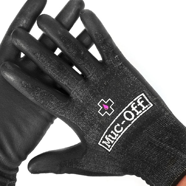 MUC-OFF Mechanics Gloves Black Size M 153