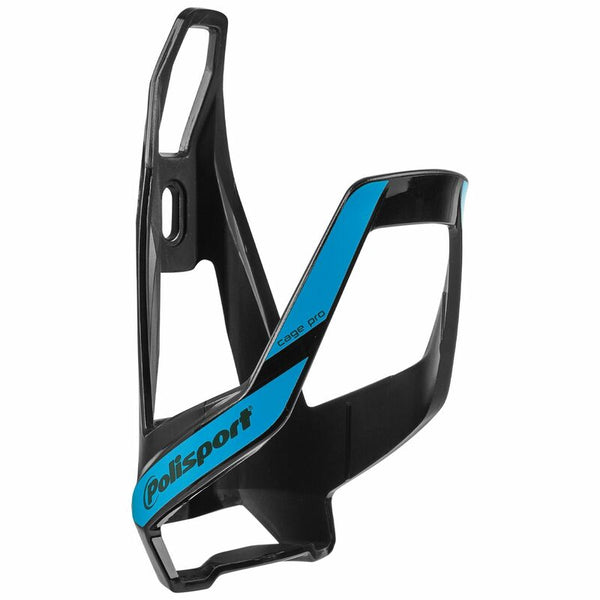 POLISPORT Bottle Cage Pro Black/Blue 8645900003