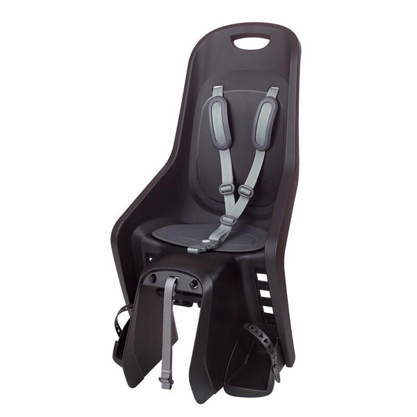 POLISPORT Bubbly Maxi Rear Child Bike Seat Carrier Mounting - Black/Dark Grey 8406300001