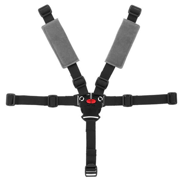 Policeport 5 Point Safety Harness Belt + Paddings Black Gray Bilby FF/CFS/RS 8632100016