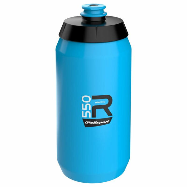 POLISPORT Water Bottle R550 Blue Screw-On Cap 550ml 8645600005