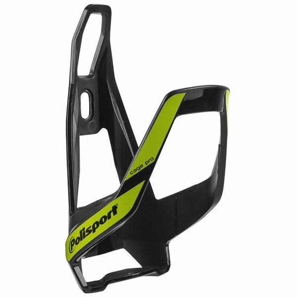 POLISPORT Bottle Cage Pro Black/Green 8645900005