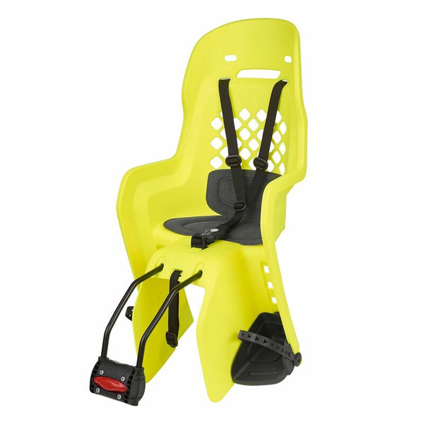 POLISPORT Joy FF Rear Child Bike Seat Frame Mounting - Neon Yellow/Dark Gray 8406500011