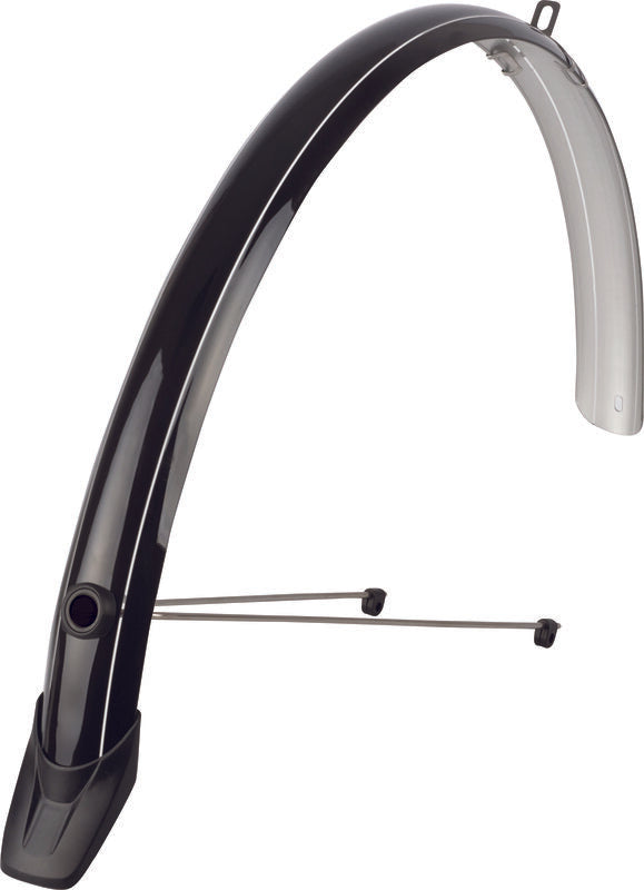 POLISPORT Set Of Mudguards Towny 28/51mm - Black 8628200001