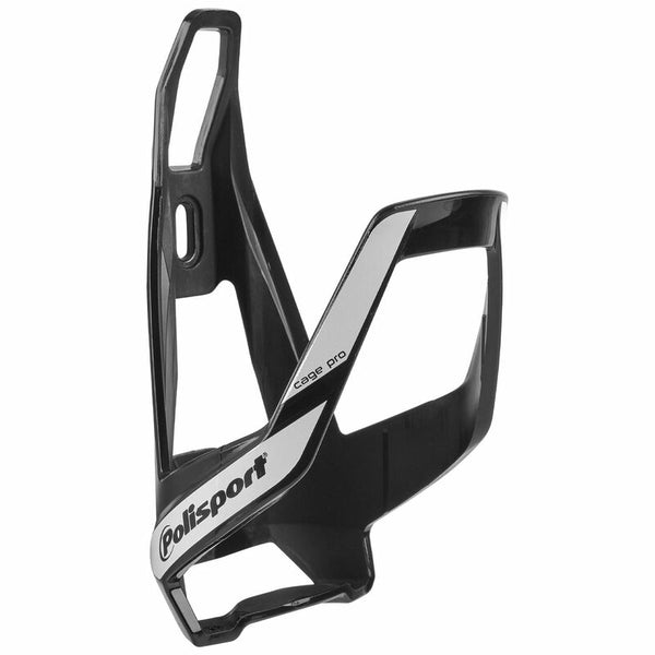 POLISPORT Bottle Cage Pro Black/White 8645900002