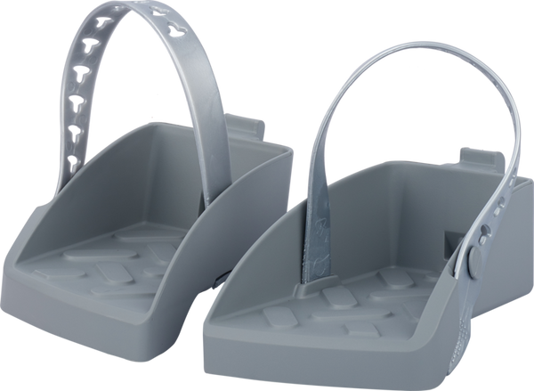 POLISPORT Footrests + Straps Light Grey Guppy Mini 8640300003