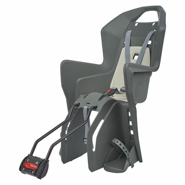 Policeport Koolah 29 "Rear Child Bike Seat Frame Mounting - Charcoal Gray/Cream 8631400029