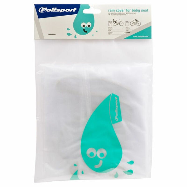 POLISPORT Rain Cover For Rear Seats Clear 8637900011