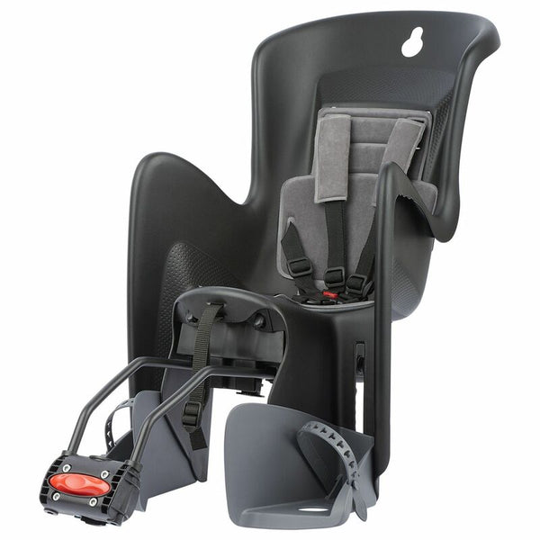 Policeport Bilby Maxi RS Recines Rear Child Bike Seat Frame Mounting - Black/Dark Gray 86325003