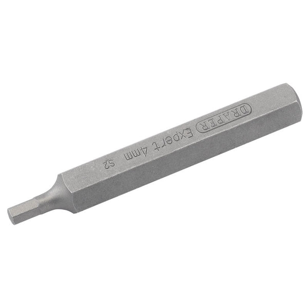 DRAPER hexagonal 4mm spare bits - Length 75mm 33332.0