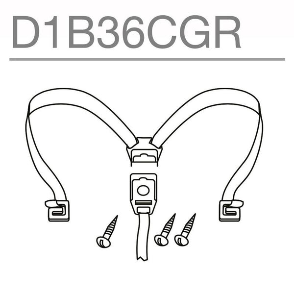 Shad Sh35 / SH36 Replacing Inner Strap D1B36CR