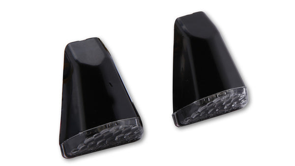 SHIN YO LED Kåpblinkers Swift – Svart/Klar | 203-065 (Par)