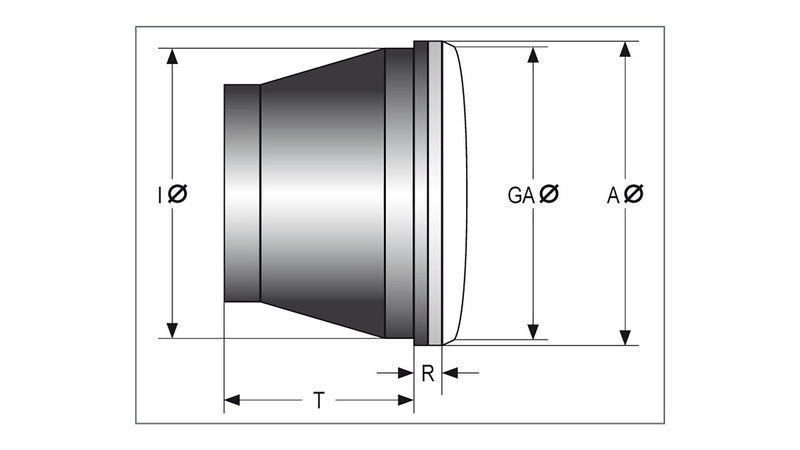 Highsider Jackson LED Main Headlight Insert - 5 3/4" 226-016