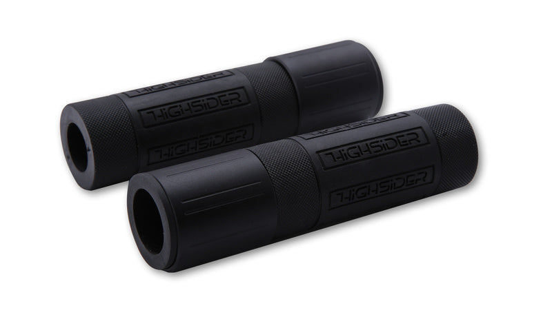 Highsider Conero Handlebar Grip Rubber, 7/8" (22,2 mm), 132 mm, Black Matt 315-056