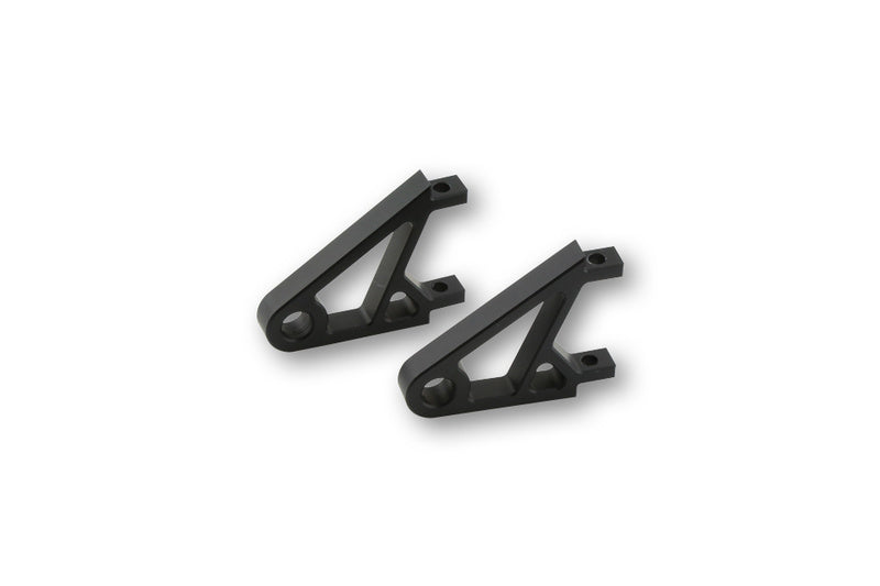 Highsider CNC Aluminium Lamp Holder XS, Black Anodized, (Pair) 220-816