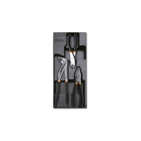 BETA Hard Thermoformed Tray with 3 Pliers 024240156