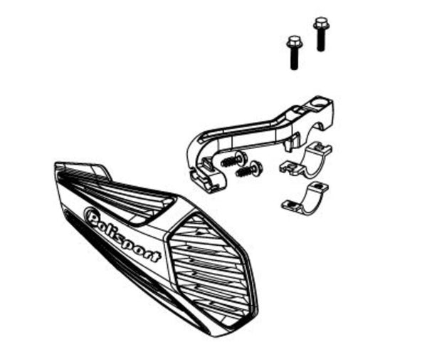 Policeport MX Air/MX Force Handguards Mounting Kit 83092001