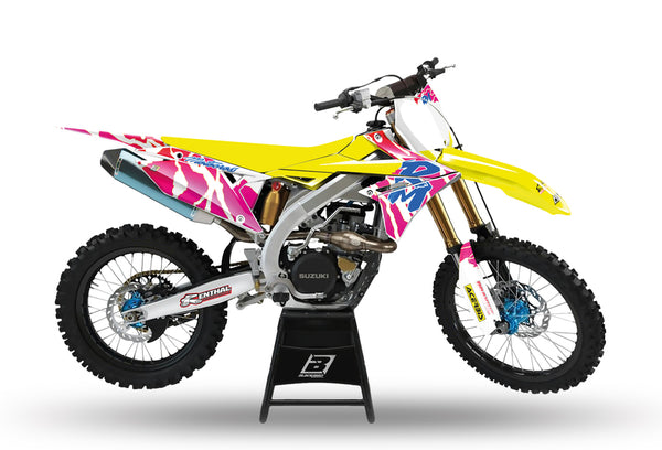 BLACKBIRD Retro Complete Graphic Kit - Suzuki RM 125/250 2321AA
