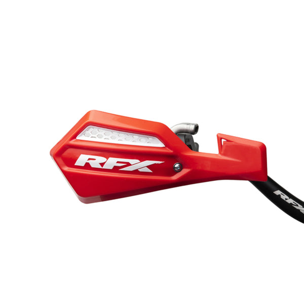 RFX 1 Series Handguard (Red/White) Including Fitting Kit FXGU3010055RD 