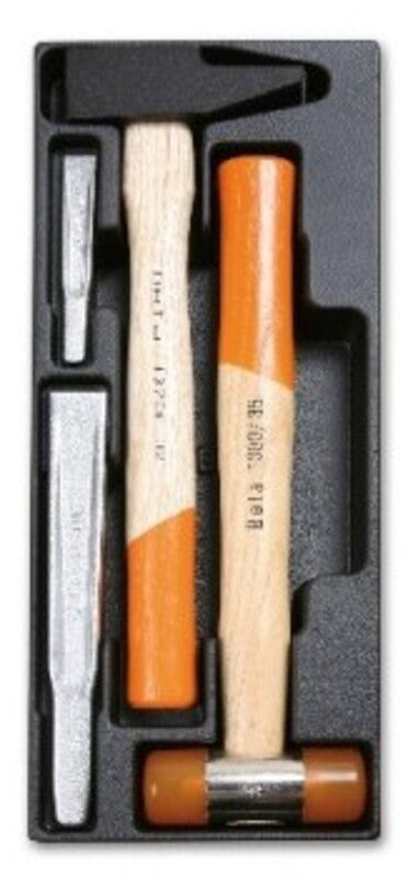 BETA Hard thermoformed tray with tool assortment - T233 024240233