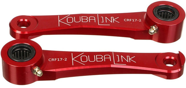 KOUBALINK Lowering Kit (31.8 - 38.1 mm) Red - Honda CRF17-2