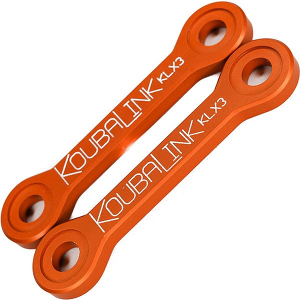 KOUBALINK Lowering Kit (25.4 - 31.8 mm) Orange - Kawasaki KLX250R / 300R KLX3