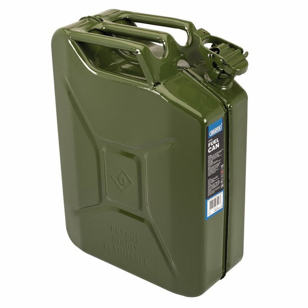DRAPER Steel Fuel Can - Green 20L 7218.0