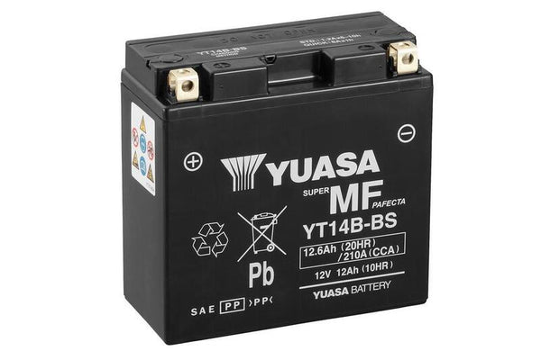 YUASA Maintenance-Free Factory Activated Battery - YT14B-FA 