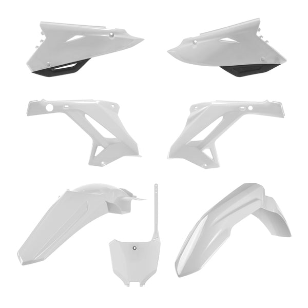 POLISPORT MX Restyling Plastic Kit White - Honda CR125 / 250 91310
