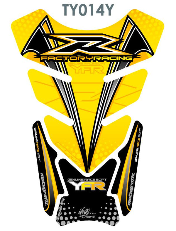 TANK PROTECTION QUADRA-UNIVERSAL YELLOW