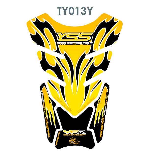 TANK PROTECTION QUADRA-UNIVERSAL YELLOW