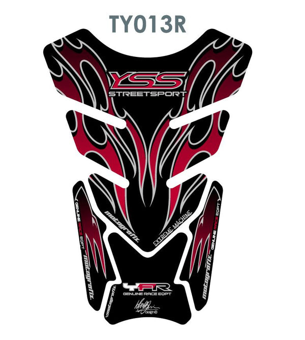 TANK PROTECTION QUADRA-UNIVERSAL RED