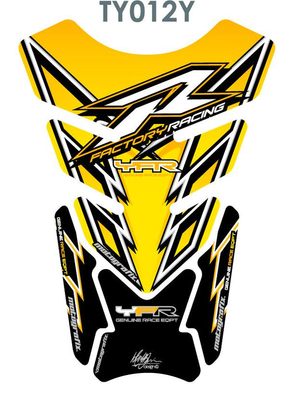 TANK PROTECTION QUADRA-UNIVERSAL YELLOW