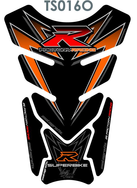 TANK PROTECTION QUADRA-UNIVERSAL ORANGE