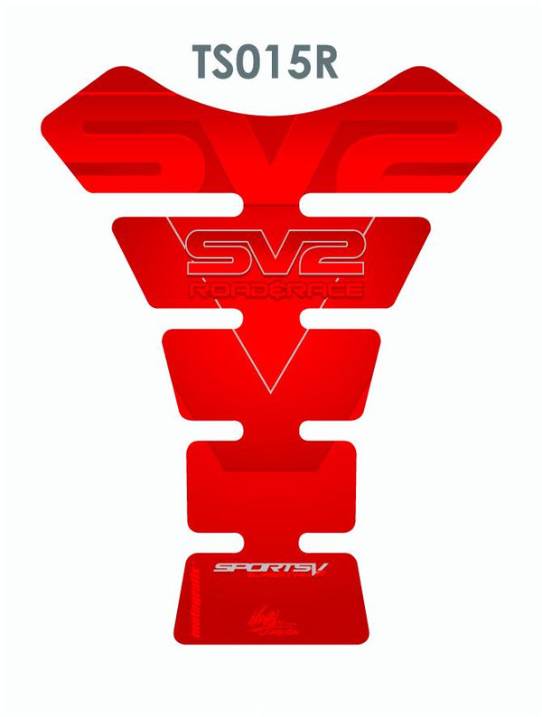 TANK PROTECTION SPINE-UNIVERSAL RED