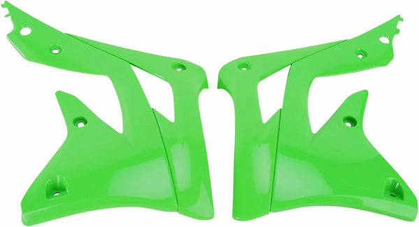 UFO RAD COVERS KXF450 12-15 GRN KA04719#026
