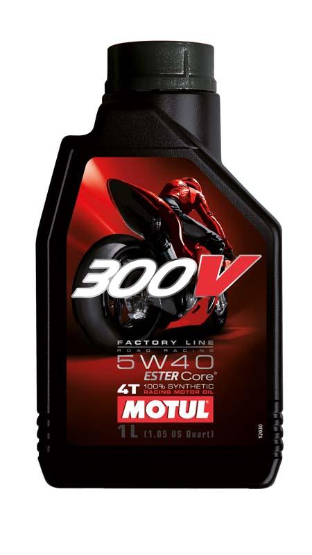 Motul 300V 4T Factory Line 5W-40 1 L (12pcs/cardboard)