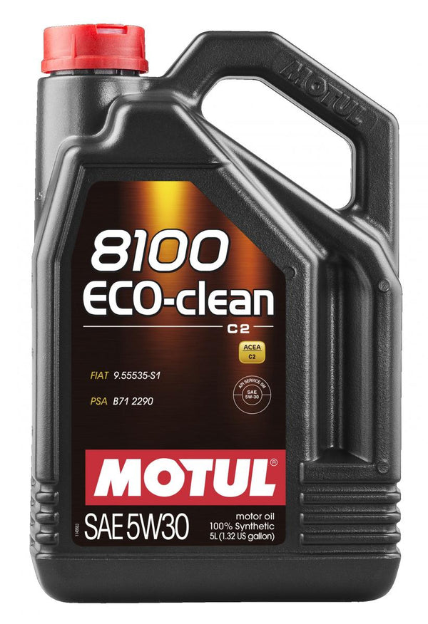 Motul 8100 ECO-CLEAN 5W30 5L (4 pcs/cardboard)